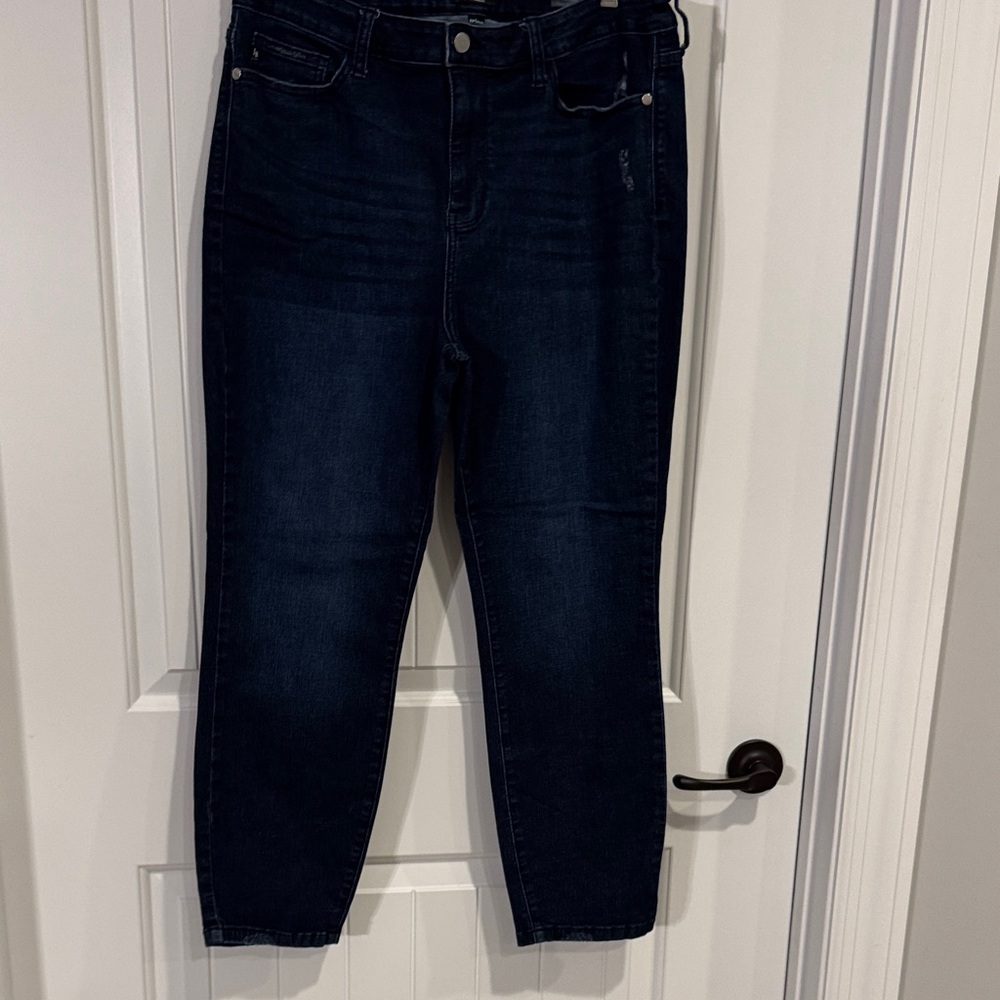 Judy Blue Midnight Ankle Jeans